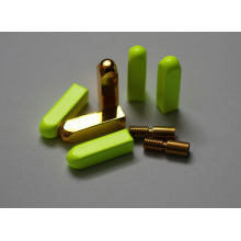 Square / Round / bullet Metall Gold Spitze Spitze / benutzerdefinierte Yeezy Aglet für Gurtband, Kordelzug und Schnürsenkel